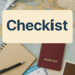Check list avant le départ